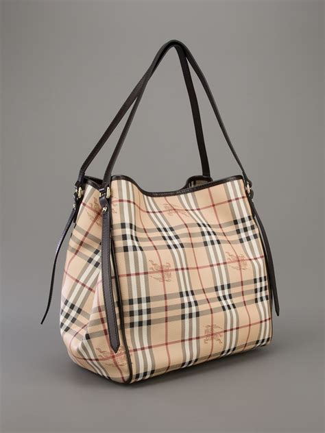 burberry brown plaid bag|Burberry tote bag.